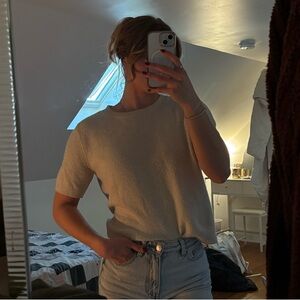 H&M White Boxy T-Shirt